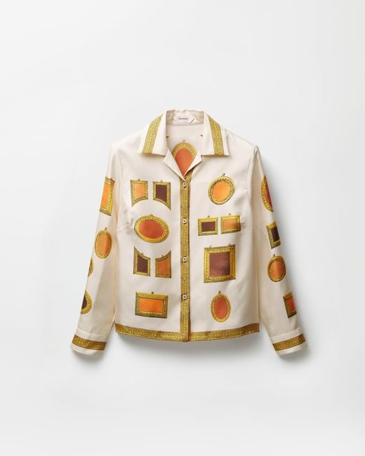 Camicia di Versace in Metallic