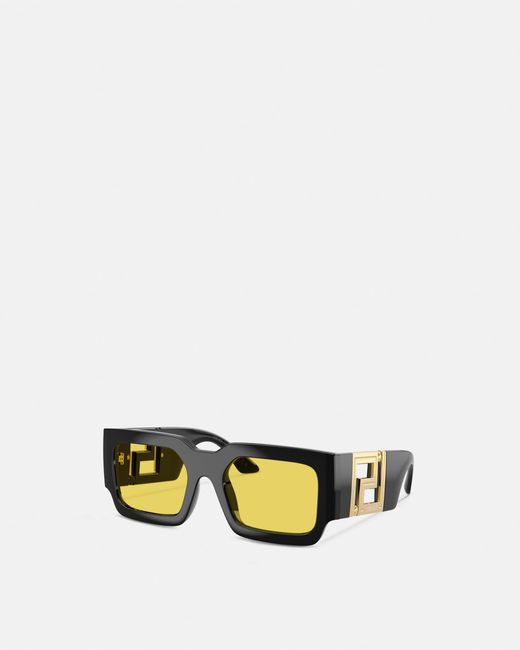 Versace Greca Maxi Sonnenbrille in Multicolor für Herren