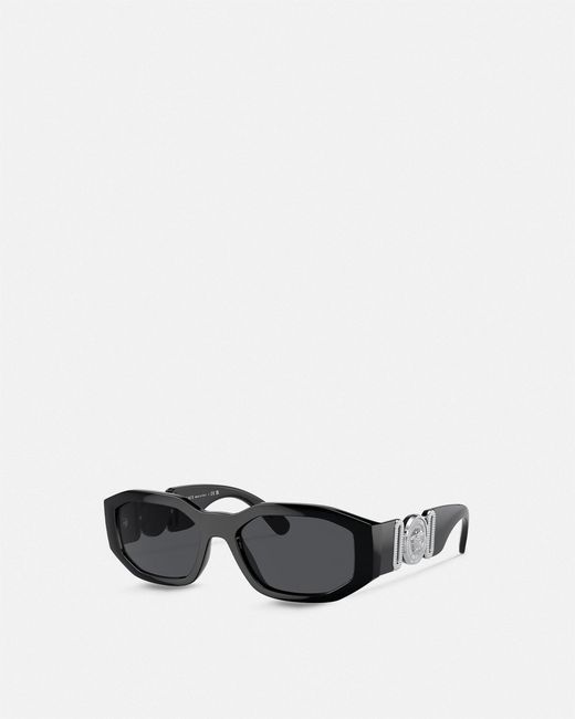 Versace White Medusa Biggie Sunglasses for men