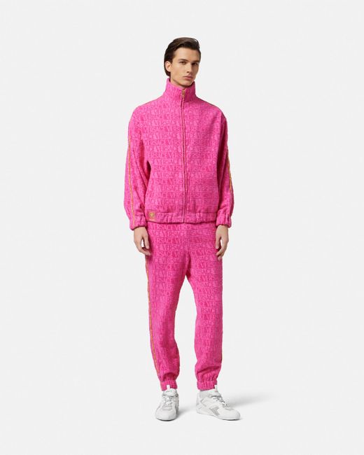 Versace Pink I Baroque Sweatpants