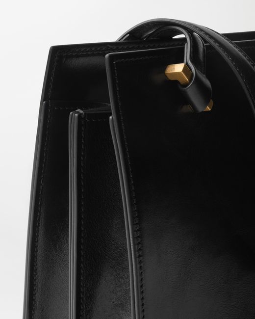 Versace Black Severine Leather Tote
