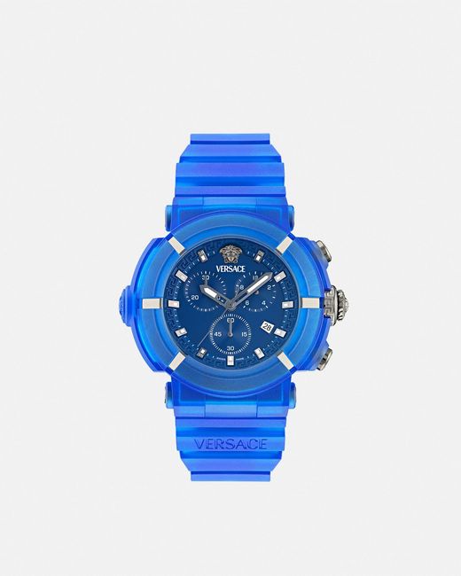Versace Blue Real Active Chrono Uhr