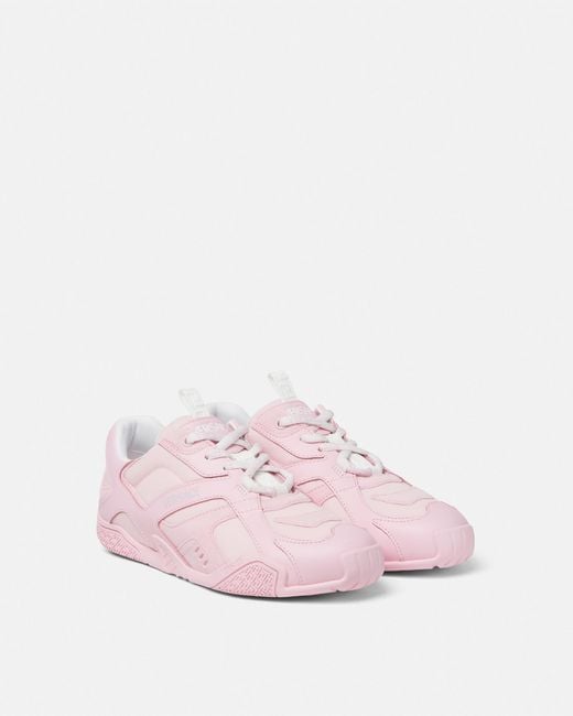 Versace Pink Low-Top Sneaker