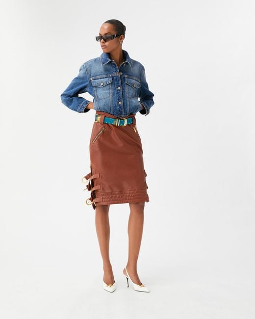 Versace Blue Denim Blouson