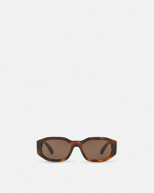 Versace White Medusa Biggie Sunglasses