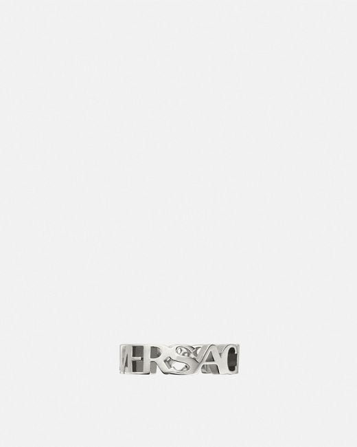 Versace White Ring