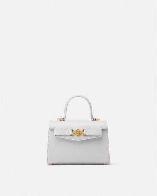 Versace White Medusa '95 Small Handbag