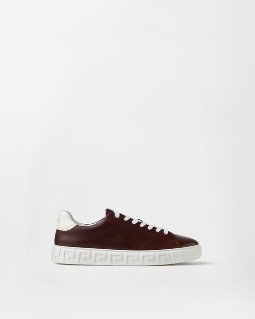 Greca Sneaker di Versace in White da Uomo