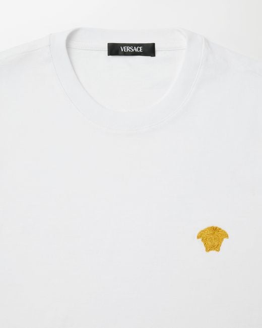 Versace White Medusa T-shirt for men
