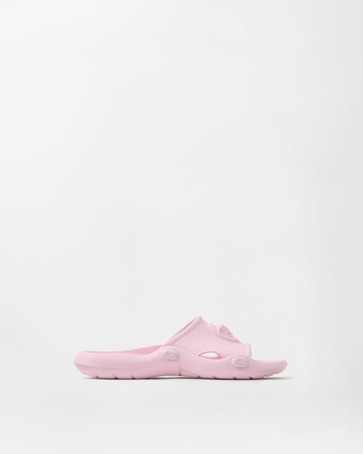 Versace Pink Nettuno Rubber Slides