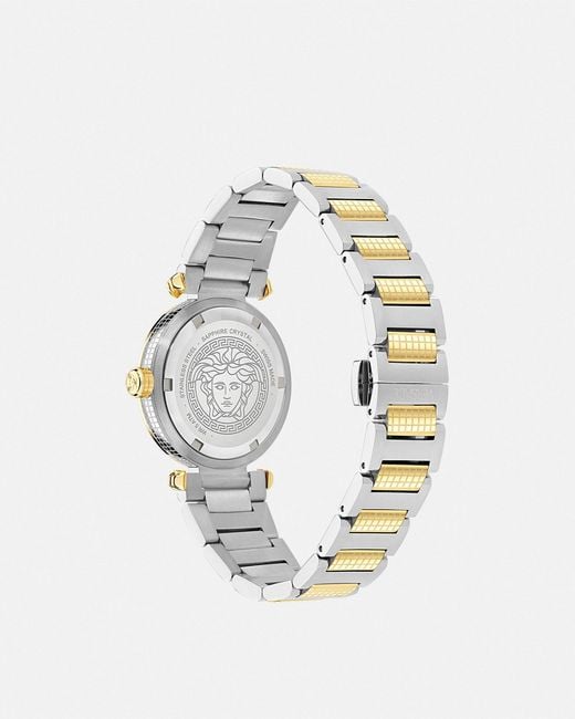 Versace Metallic Greek Watch
