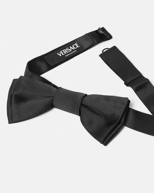 Versace Fliege Aus Seidensatin in White für Herren