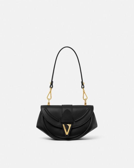 Borsa A Spalla Piccola Virtus di Versace in White