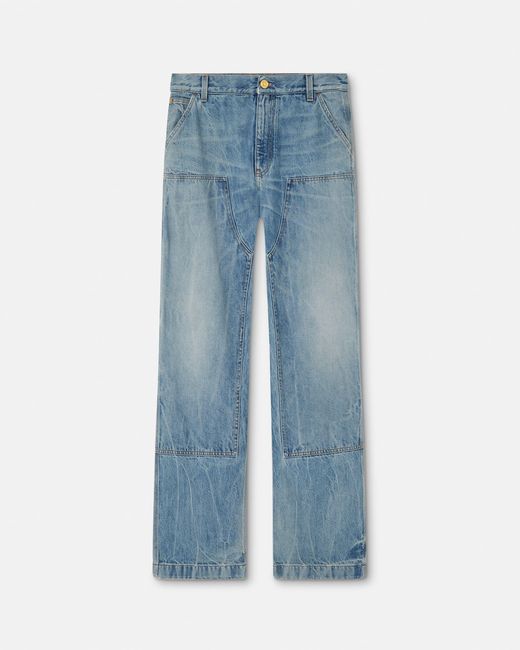 Vaqueros Carpenter Versace de hombre de color Blue