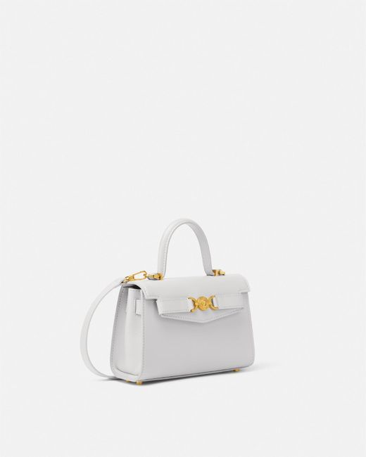 Versace White Medusa '95 Small Handbag