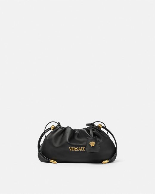 Versace Black Tag Nappa Mini Bag