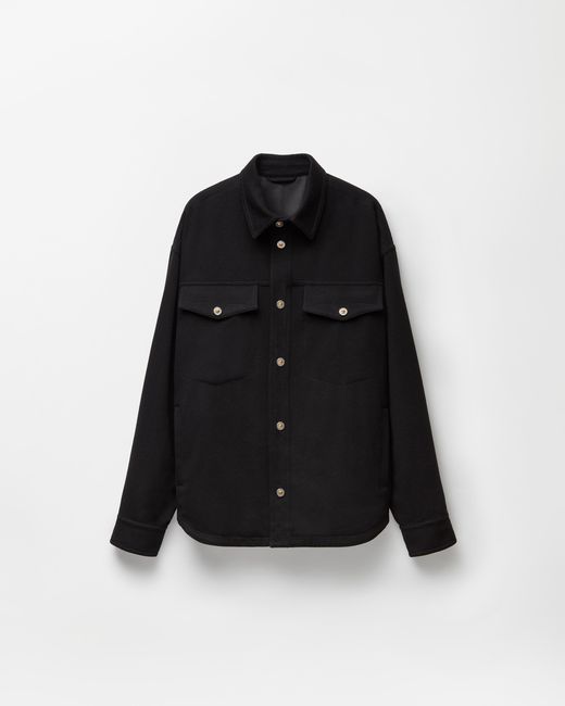 Versace Black Cashmere Blouson for men