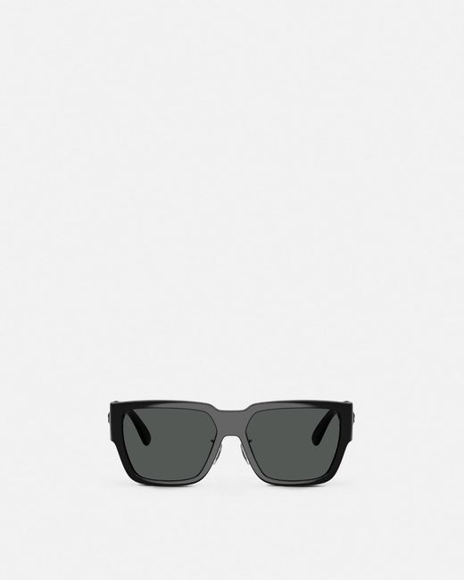 Versace White Medusa Biggie Additional Fit Sunglasses for men