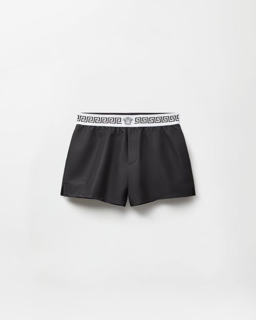 Versace Black Swim Shorts for men