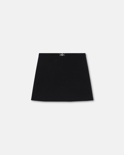 Versace Black Short Skirts