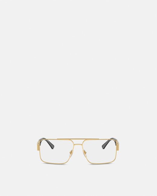 Versace Greca Navigator Brille in Natural für Herren