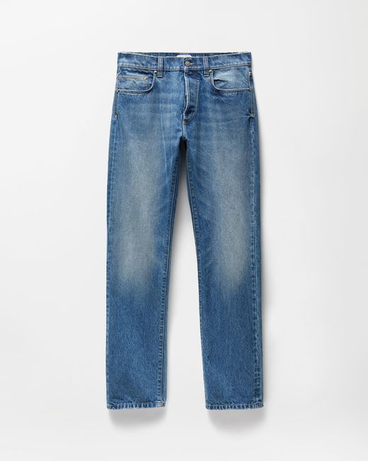 Versace Blue Straight Jeans for men