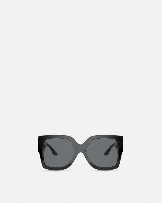 Versace Black Greca Sunglasses