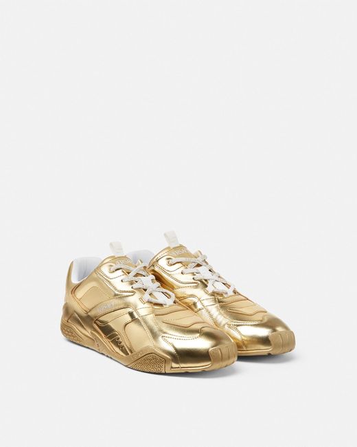 Versace Metallic Galaxia Sneakers for men