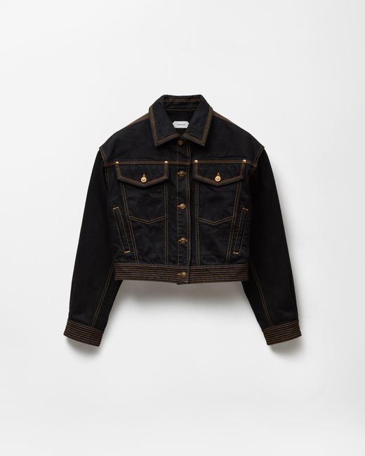 Versace Black Denim Blouson