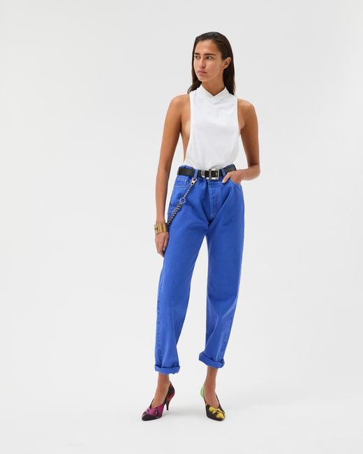 Versace Blue Regular Jeans