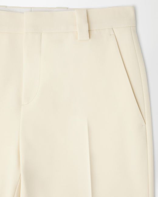 Versace Natural Stretch Wool Formal Pants for men