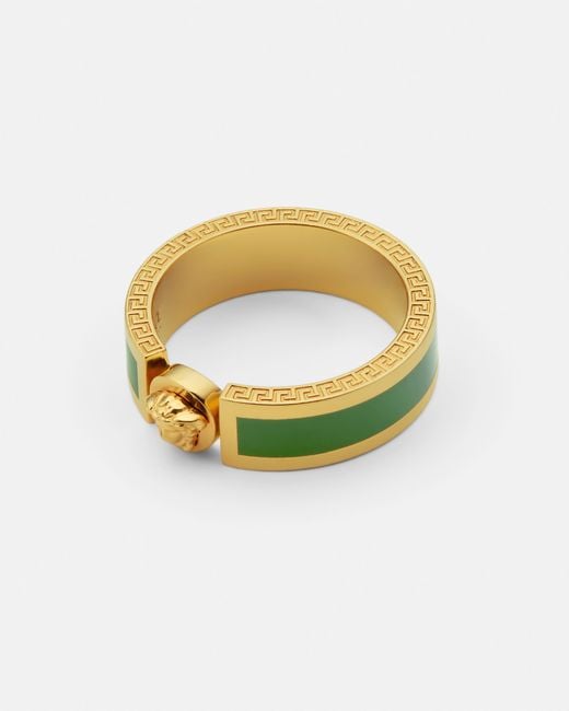 Versace Yellow Icon Ring
