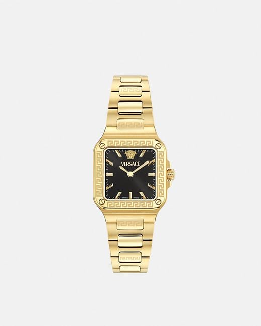 Versace Metallic Greca Edge Uhr