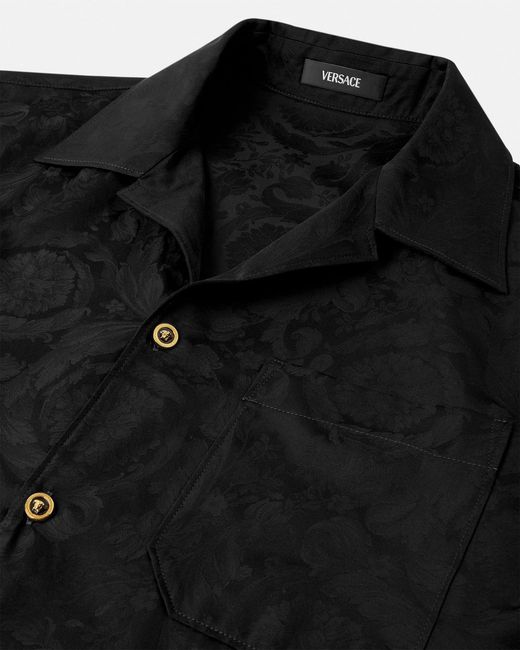 Camicia di Versace in Black da Uomo