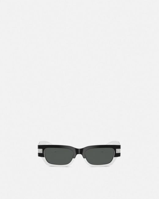 Versace White Classic Top Sunglasses for men