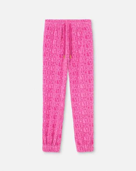 Versace Pink I Baroque Sweatpants