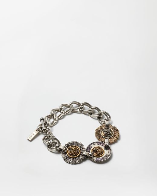 Versace Metallic Coins Bracciale