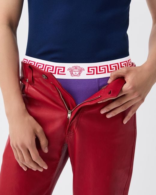 Slip di Versace in Purple da Uomo