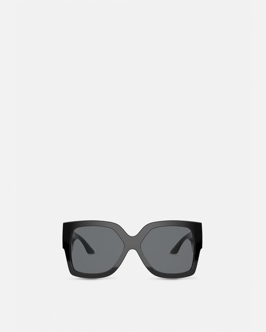 Versace Black Greca Sunglasses