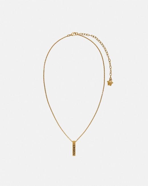 Collier Versace pour homme en coloris White