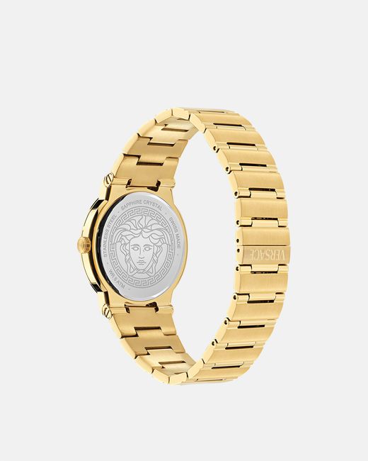 Versace Metallic Greca Logo Aero for men