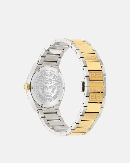 Versace Metallic V-Auria Watch for men