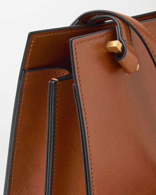 Severine Shopper di Versace in Brown