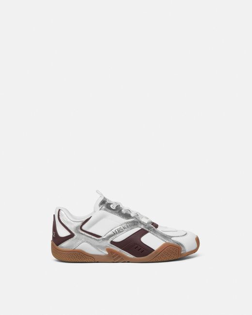 Versace White Galaxia Sneakers