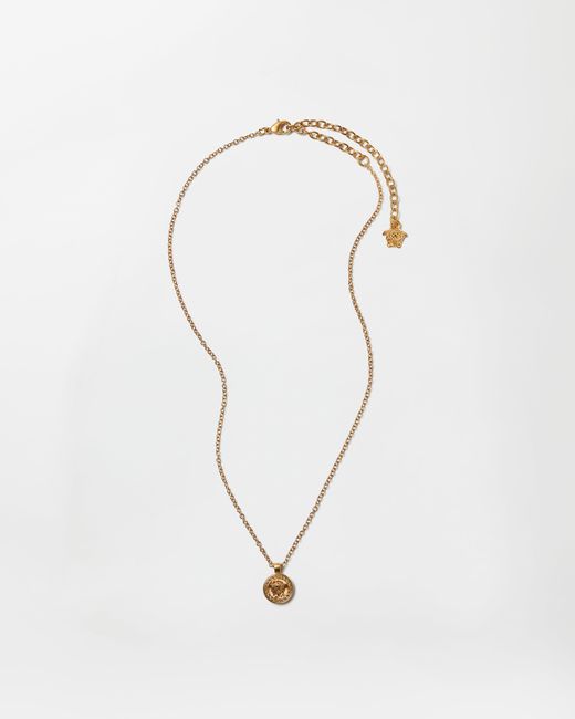 Versace White Collier À Pendentif Medusa '95