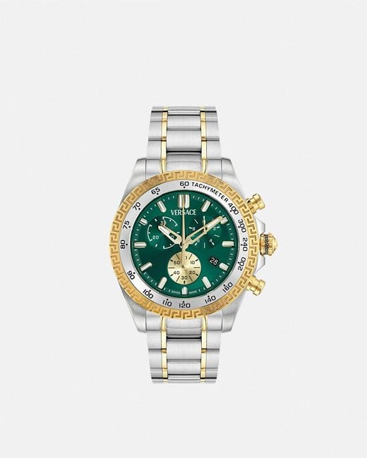 Versace Chrono X Uhr in White für Herren