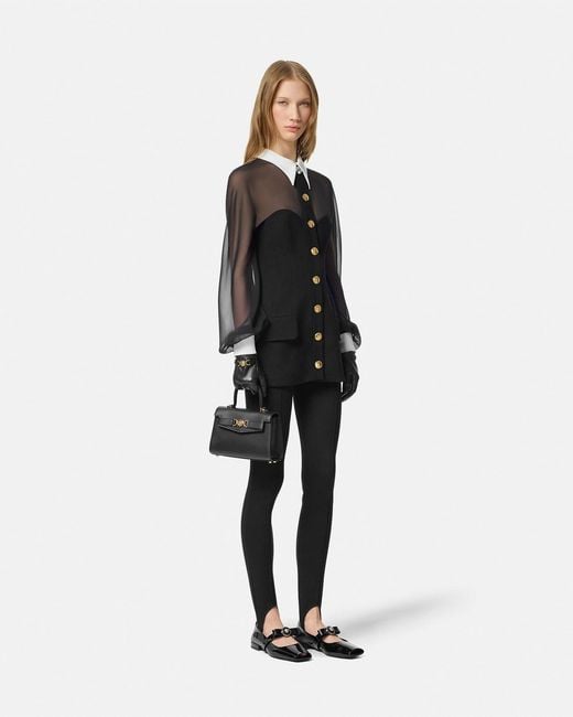 Versace Black Leggings