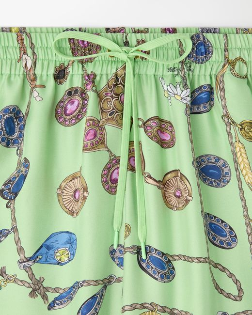 Short di Versace in Green