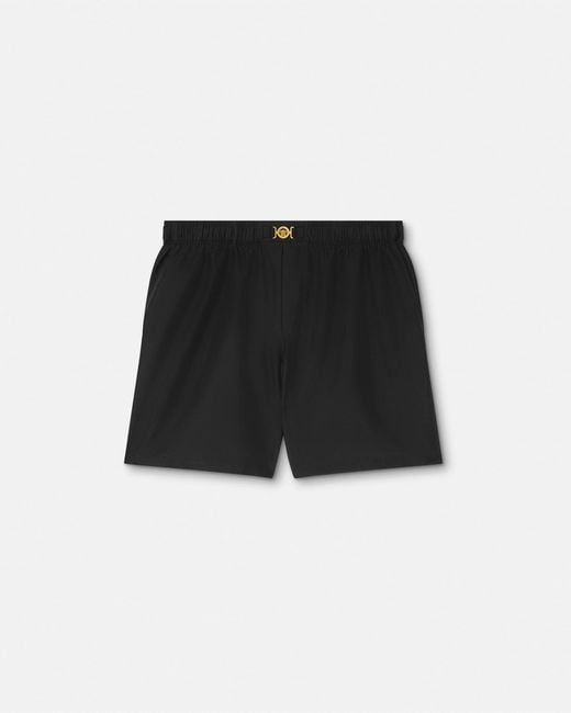 Versace Black Boardshorts for men