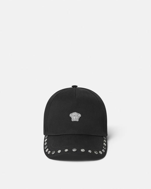 Cappellino di Versace in Black da Uomo